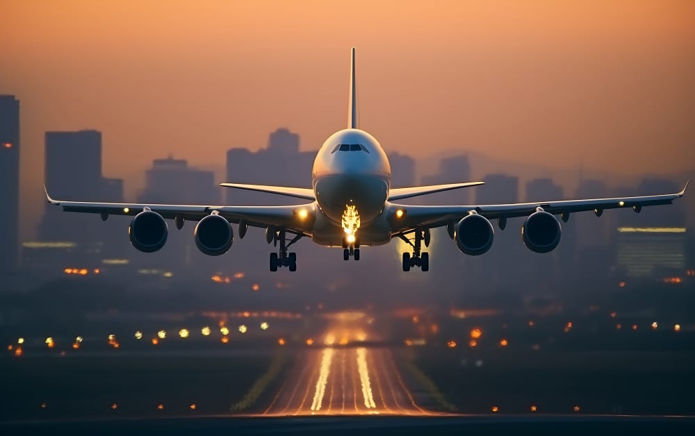 Imagem de um Avião